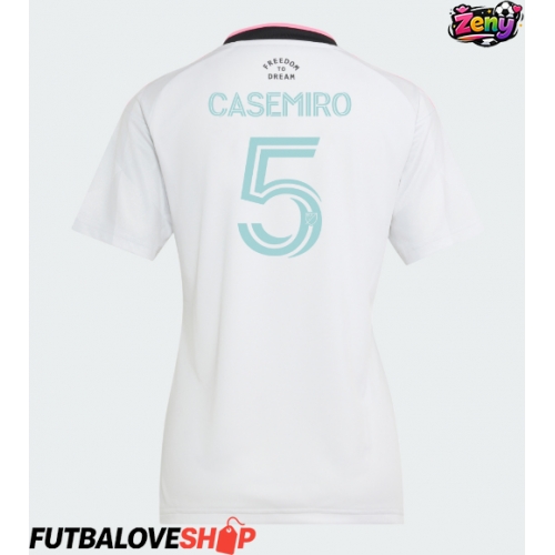 Dres Inter Miami Casemiro #5 Tretina pre Ženy 2026-27 Krátky Rukáv